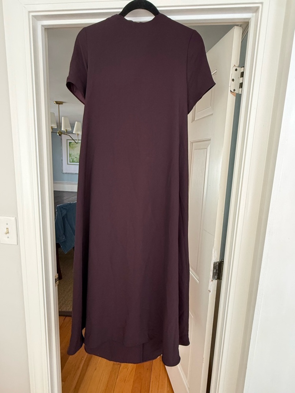 Banana Republic Aurelia Crepe & Satin Maxi Dress - Picture 4 of 5